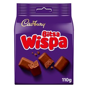 Cadbury Bitsa Wispa Chocolate Bag 95g